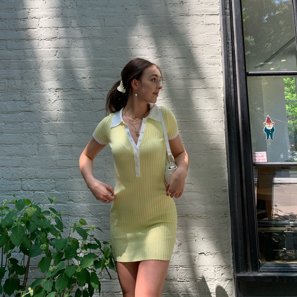 Princess Polly polo tshirt mini dress